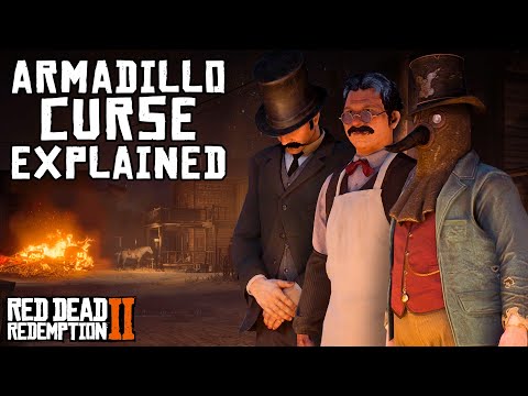 Видео: Объяснение проклятия Армадилло (Red Dead Redemption 2)