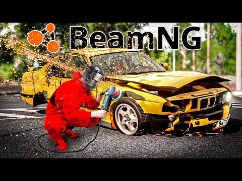 Видео: МОД на РЕМОНТ В БИМКЕ ! - BeamNG Drive