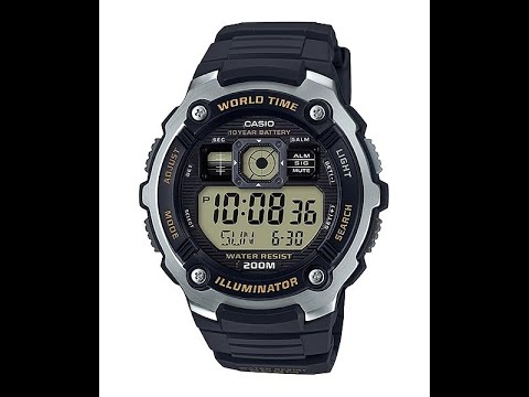 Видео: AE-2000W-1A, ДАЙВИНГ / CASIO  FOR DIVING  AE-2000W