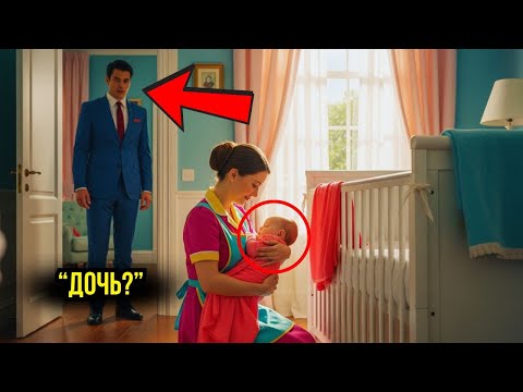 Видео: «Мой малыш...» Миллионер пришёл тайно и был в шоке, увидев няню...
