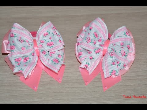 Видео: Нежные бантики/Delicate bows