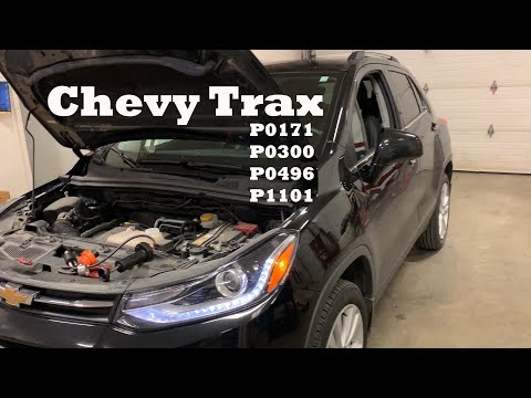 Видео: Диагностика и ремонт ошибок Chevy Trax 1.4L P0300, P0171, P0496, P1101 с помощью XTOOL A80 Pro Ma...