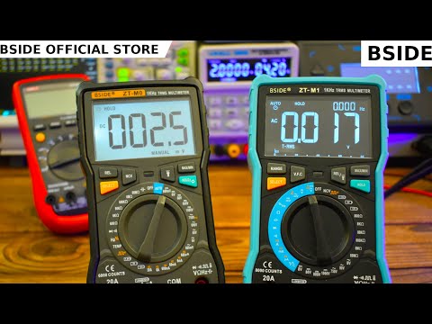 Видео: МОЩЬ!!! BSIDE ZT-M1и ZT-M0 мультиметр цифровой