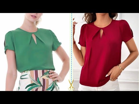 Видео: 💥Скроить и сшить красивую рубашку очень легко |Техника пошива женского воротника