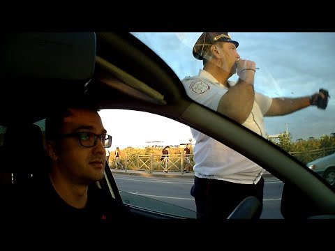 Видео: Быдло-командир взвода ДПС ГИБДД приказывает беспределить