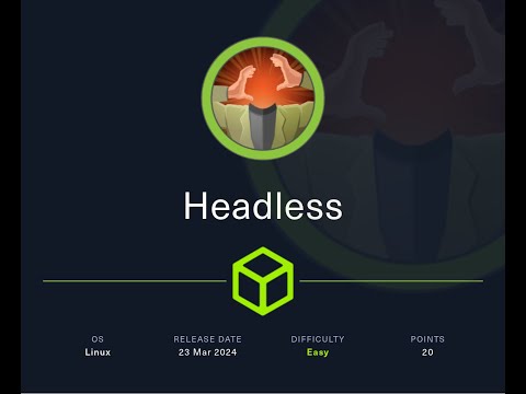 Видео: Практичний хакінг. Headless HTB