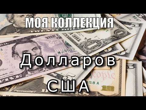 Видео: Моя Коллекция долларов США
