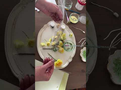 Видео: МК 🏵 ОДУВАНЧИКИ из вафельной бумаги от YEFREMOVA TETYANA🍀Dandelions made of wafer paper