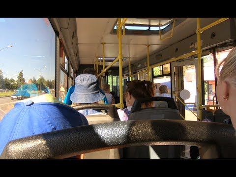 Видео: Великий Новгород, маршрут 35: ЛиАЗ-5293.53, М 236 КН 76 (360)