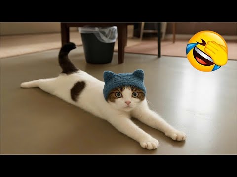 Видео: Самый смешной клип про кошек и собак 2025 года😼🐶Попробуйте не засмеяться😜 #182