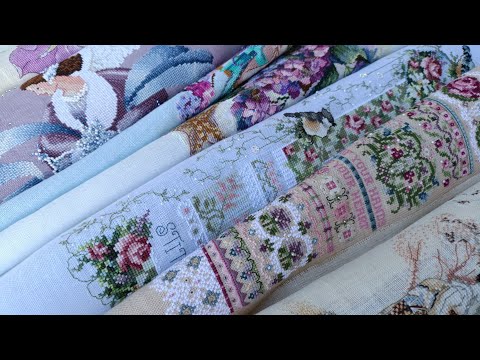 Видео: Топ 20 моих любимых вышитых работ. Вышивка крестом.