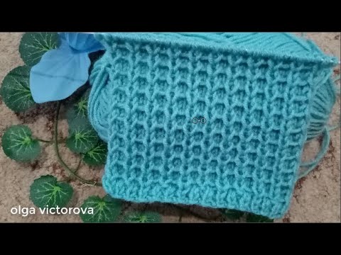 Видео: СТЕЖОК - ХАМЕЛЕОН РЕЛЬЕФНЫЙ ОБЪЕМНЫЙ УЗОР СПИЦАМИ 974 Вязание Узоры спицами