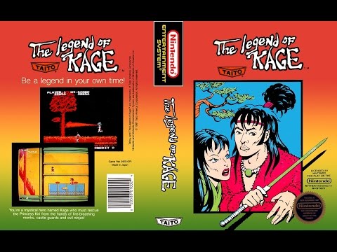 Видео: Прохождение Legend of kage на NES