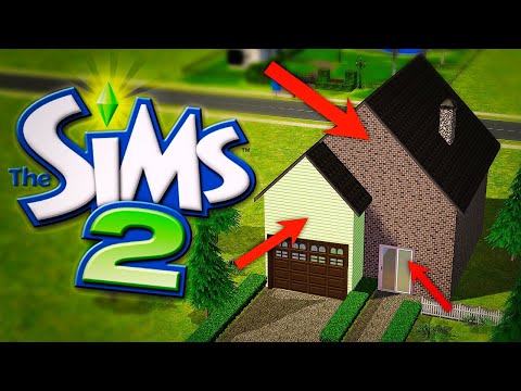 Видео: Я построила САМЫЙ СТРАННЫЙ дом в 100 детей // The Sims 2 // Симс 2