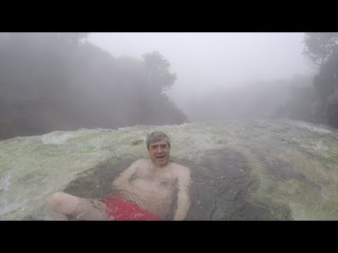 Видео: Зеркальный пляж на курильском острове Итуруп и геотермальные источники