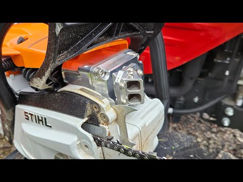 Видео: Глушитель Undaunted Mfg для Stihl MS261