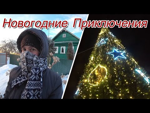 Видео: Новогодние Праздники в деревне, ПРИКЛЮЧЕНИЯ В -30