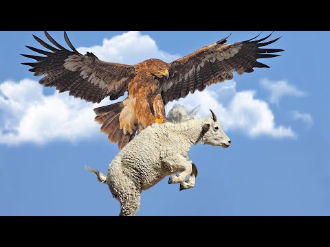 Видео: Беркут — Гигантский Орел, который охотится даже на БАРАНОВ!