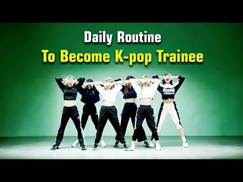 Видео: Ежедневная рутина до того, как стать стажером K-POP