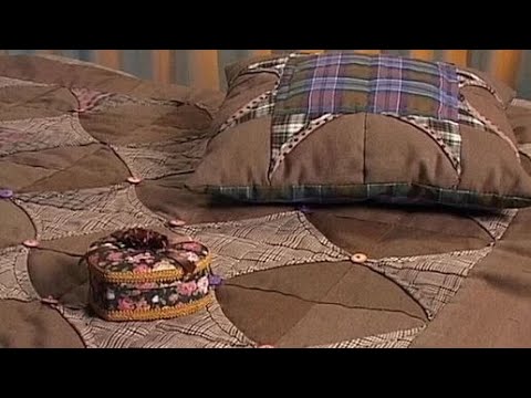 Видео: Шьем одеяло и подушку в стиле кантри. Мастер класс. Татьяна Лазарева