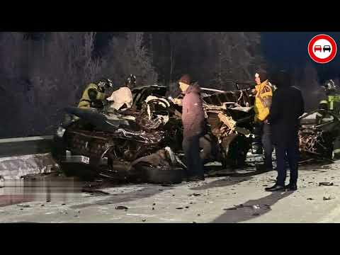 Видео: Страшные АВАРИИ и ДТП. Роковые ЗАНОСЫ на СКОЛЬЗКОЙ трассе. За рулем РОТОЗЕИ. ОБНОВЛЕННАЯ ВЕРСИЯ!!!!!