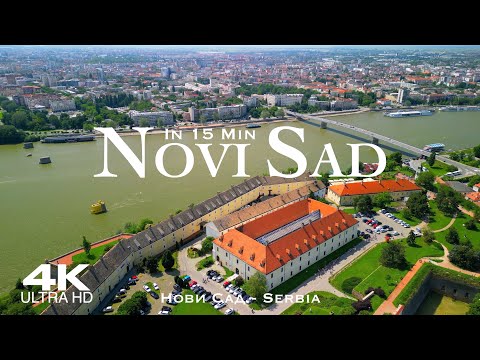 Видео: NOVI SAD 🇷🇸 Нови Сад Drone Aerial 4K дрон | Serbia Београд Србија