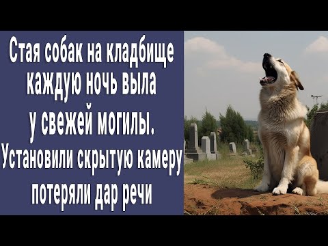 Видео: На кладбище каждую ночь выла стая собак. Установили камеру - потеряли дар речи от увиденного