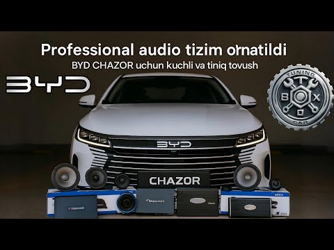 Видео: BYD CHAZOR — yangi audio tizim o'rnatildi | Установка новой аудиосистемы BYD CHAZOR