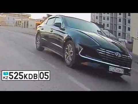 Видео: 16.10.2025 с.Бесагаш, Алатауская трасса, Выезд на встречную полосу HYUNDAI грнз 525KDB05
