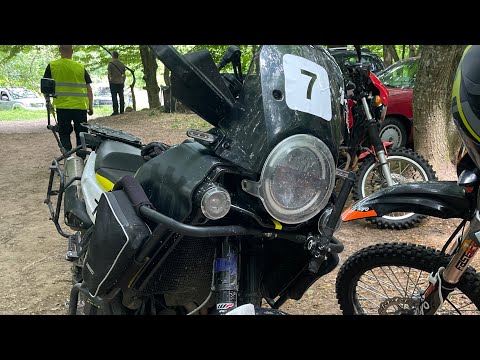Видео: Тильзит ралли Калининград. Второй этап. 2024 Husqvarna 901 Norden