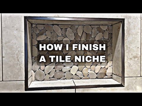 Видео: Как я отделываю и обделываю нишу из плитки