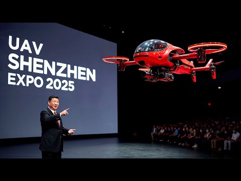 Видео: Китай представил самых безумных дронов на выставке UAV SHENZHEN EXPO 2025!