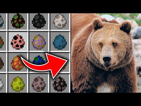 Видео: Я ПРИЗВАЛ МЕДВЕДЯ ГРИЗЛИ В МАЙНКРАФТЕ! НОВЫЕ МОБЫ - ЗООГОРОД