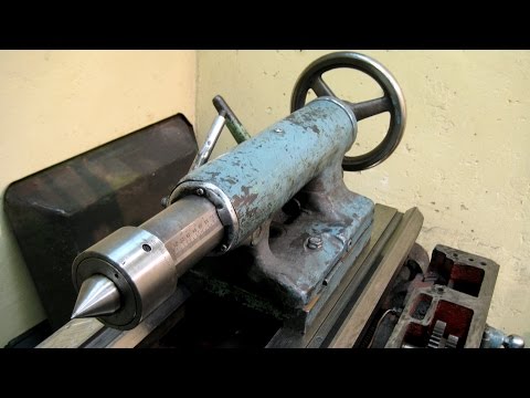 Видео: Токарный станок 1А616 ремонт задней бабки без замены пиноли