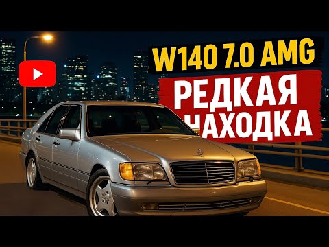 Видео: Редкий Mercedes W140 S70 AMG: Находка из Риги!