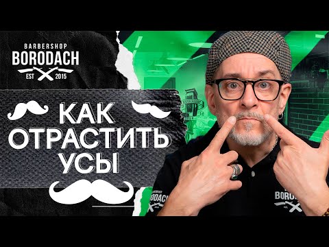 Видео: Как отрастить идеальные усы | ЯБОРОДАЧ