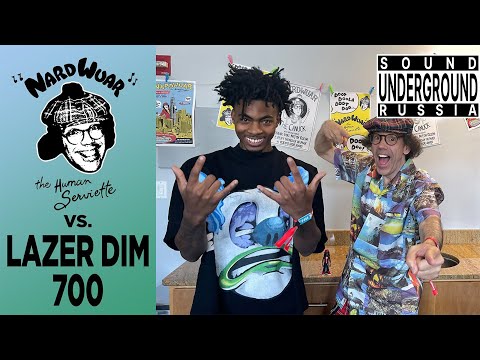 Видео: Nardwuar vs. Lazer Dim 700 | На Русском | Часть 1 | SUR Перевод и Озвучка