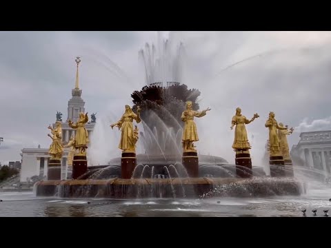 Видео: Прогулка по Москве на самокате. Часть 5. ВДНХ. Парки Сокольники и Лефортовский. Яуза. Музей Рублева.