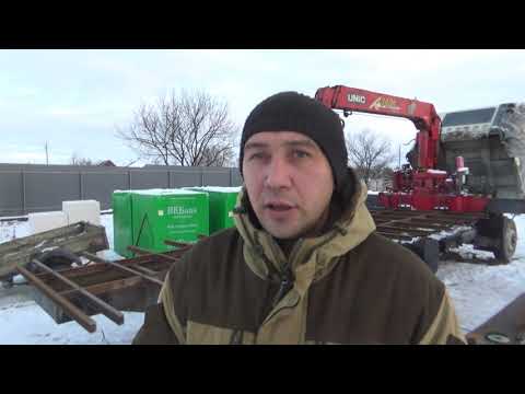 Видео: Платформа для грузового автомобиля с КМУ