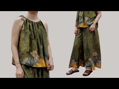 Видео: ✅ Сшейте простую и красивую одежду дома