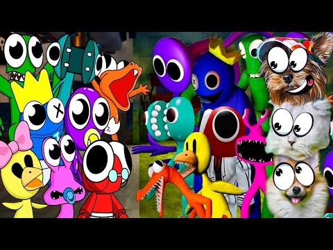 Видео: РАДУЖНЫЕ ДРУЗЬЯ съели  РАДУЖНЫХ ДРУЗЕЙ! СМЕШНЫЕ МЕМЫ! Funny Rainbow Friends Memes Валеришка Макс