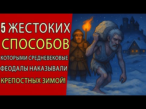 Видео: 5 жестоких способов, которыми средневековые лорды наказывали крепостных зимой.