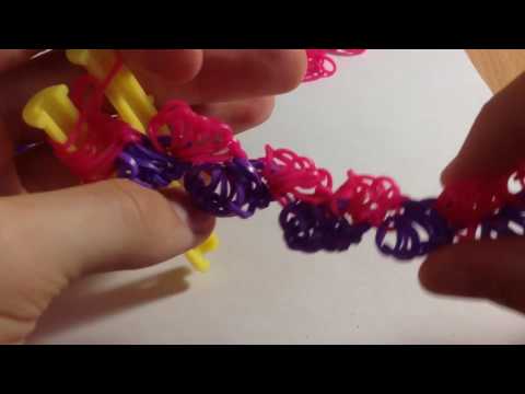 Видео: Браслет крылья бабочки из резинок на рогатке