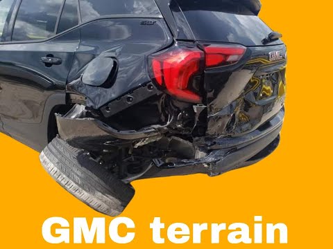 Видео: GMC terrain, ремонт задней части.