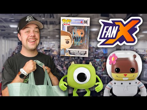 Видео: Я НАШЁЛ МЕГА-фигурки Funko Pop Grails на Comic Con! (FanX 2025)