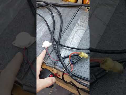 Видео: Проводка гидроцикла Ямаха fx-160, ниссан sr20de