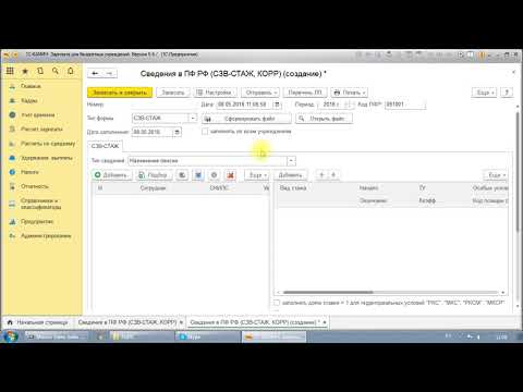 Видео: СЗВ СТАЖ