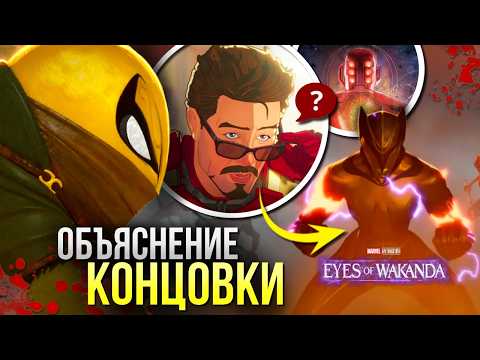 Видео: Глаза Ваканды ОБЪЯСНЕНИЕ КОНЦОВКИ | РАЗБОР секретов Черной Пантеры | Мультфильм Марвел