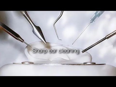Видео: ASMR Чистка ушей с покалыванием, которая поможет вам хорошо выспаться ночью😪😪 No talking