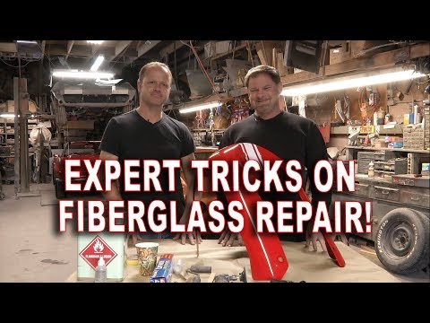 Видео: Как отремонтировать стекловолокно